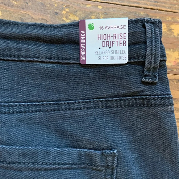 GLORIA Vanderbilt Slimming High Rise Drifter Pleated Mom Jeans Wheaton NEW 16 - Picture 8 of 8